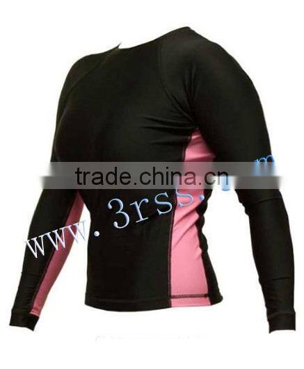 2014 summer black rash t shirt for women