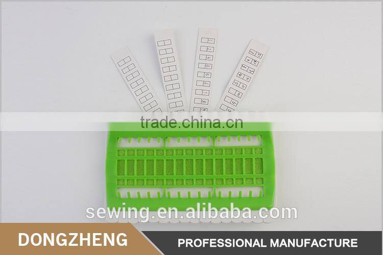 High quality functional plastic row line tool knitting needle set for cross stitch accessory