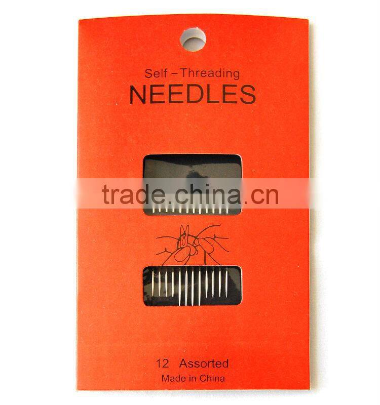hot sale good quality self-threading needle