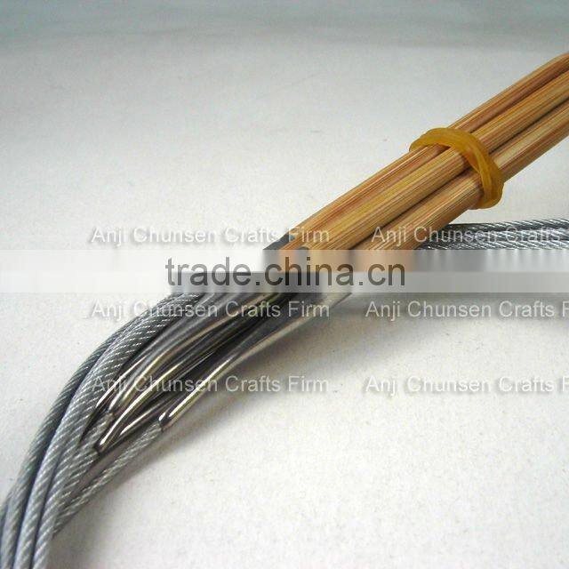 Latest bamboo and SS circular knitting needle
