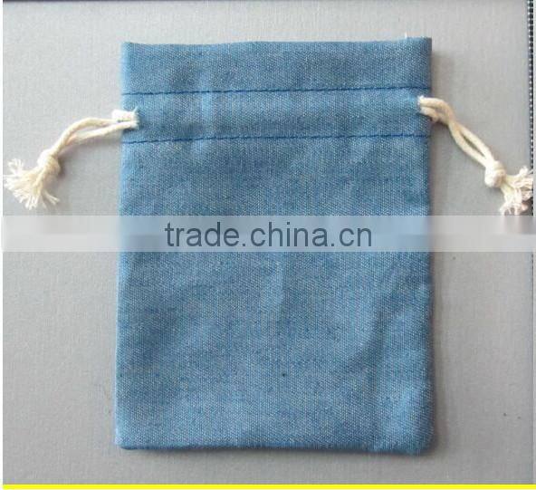 2015 Fashion canvas drawstring bag wholesale canvas bag