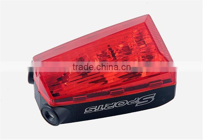 Laser Beams Bike Bicycle Laser Tail Light Rechargeable 5 LED Cycling Rear Light Waterproof Bike Taillight Tail Lamp