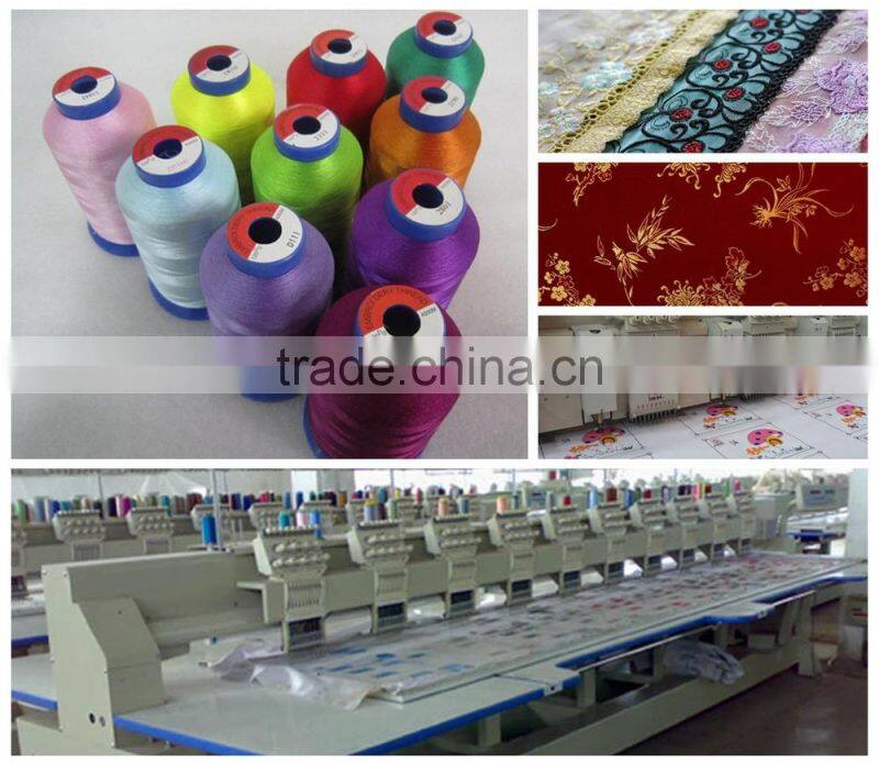 polyester embroidery thread FDY yarn manufacturer for bag stitching