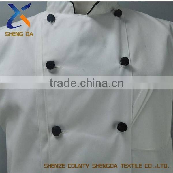 White cook clothes for chef of kitchen