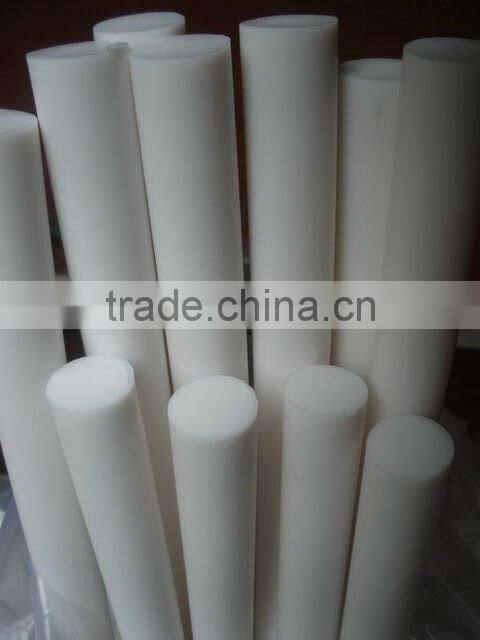WHITE 100%VIRGIN EXTRUDED PTFE ROD