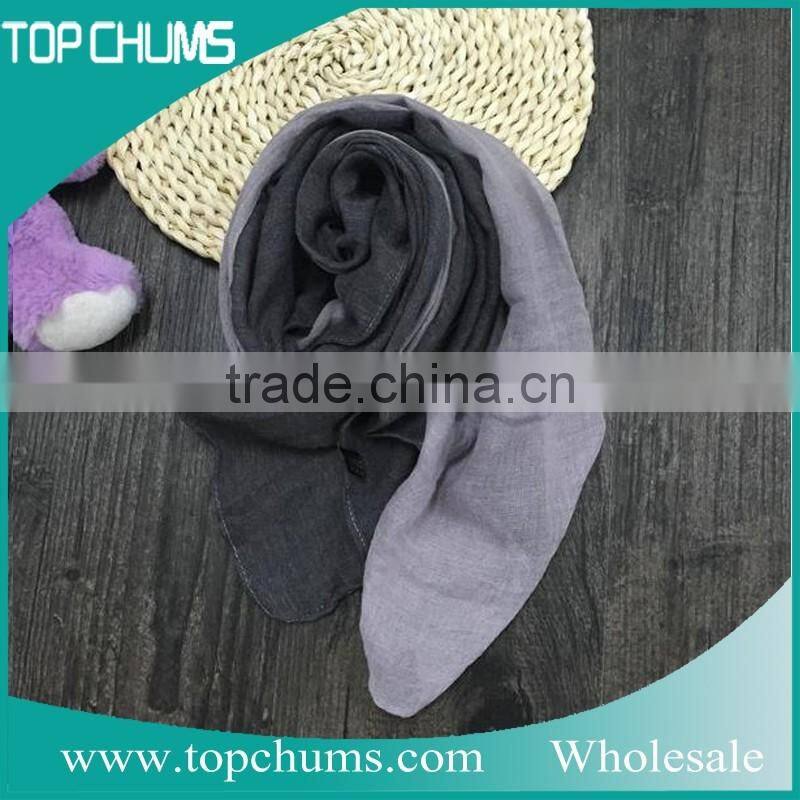 wholesale high quality fashion latest children neck cotton linen scarf