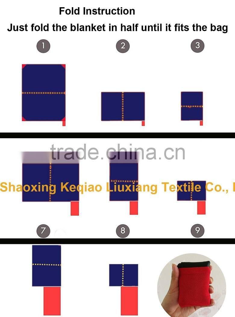 Amazon hotsale Item from factory Pocket Picnic blanket