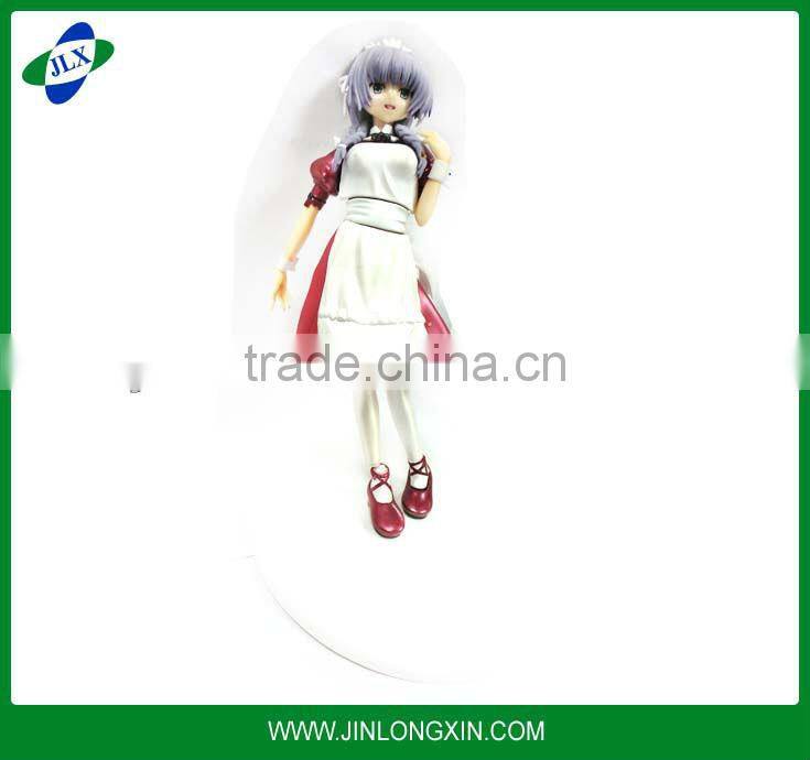 Uniforms girl Purple hair japanese anime action figure