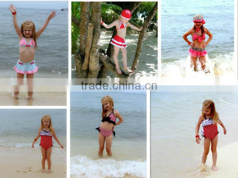 2015 new arrival lovely baby swimsuit kids swimsuit