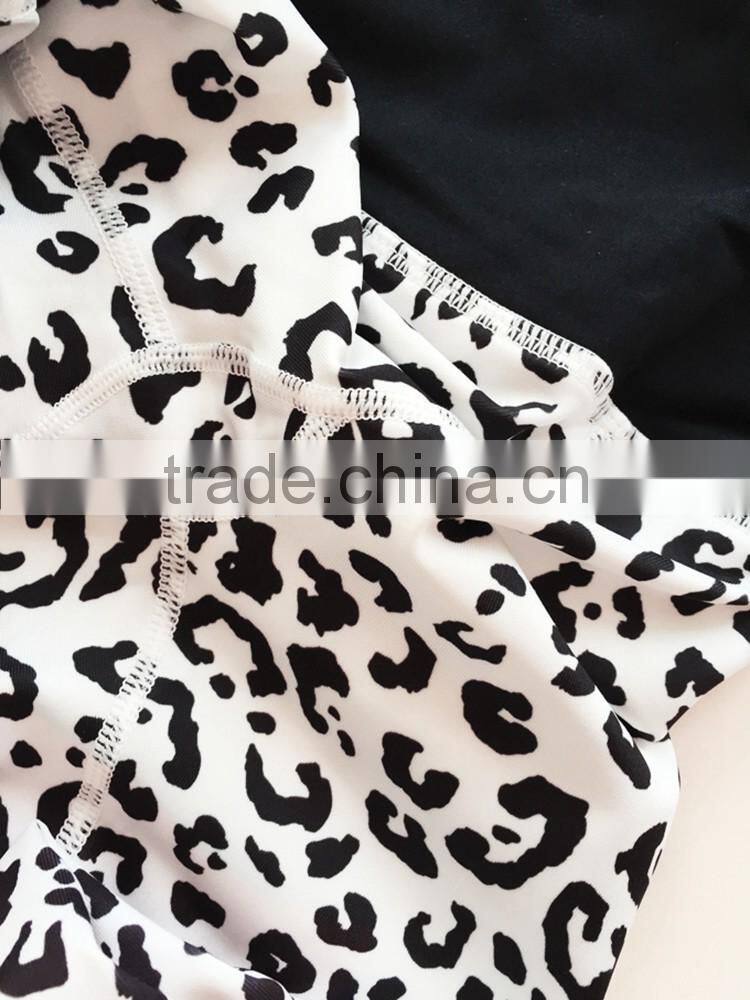 Women' Leopard Print Fitness Yoga Shorts With Good Offer