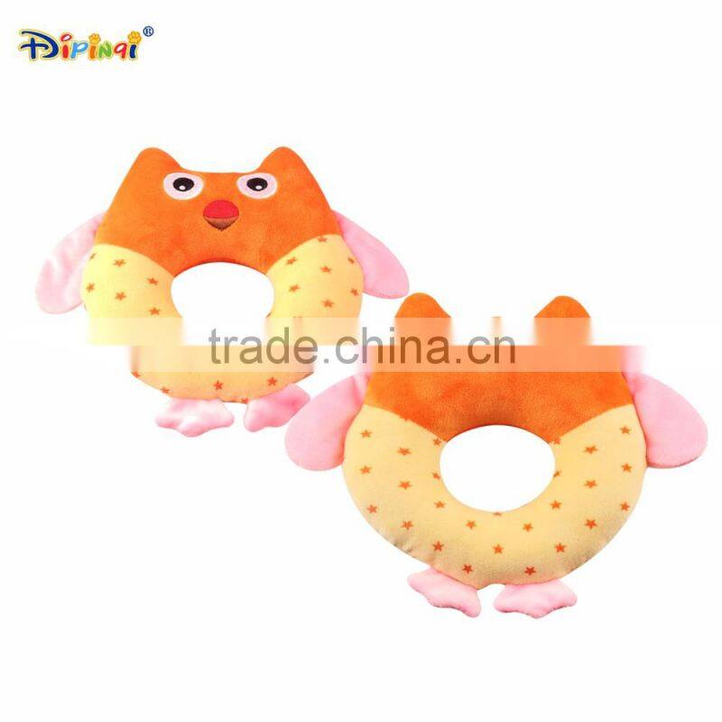 Aipinqi #ARHB523S-1 rattle plush toy owl hand bell toy