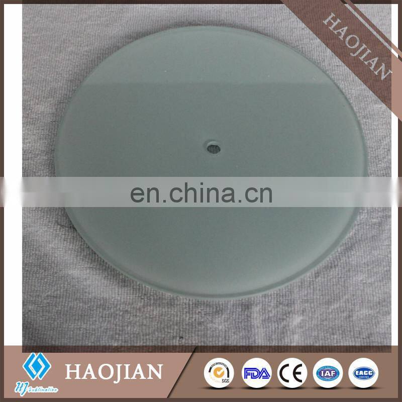 blank sublimation glass clock