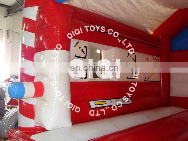 Fire Truck Adult Bounce House For Sale