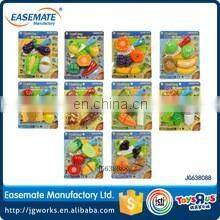 kids baby cutting fruit kitchen play set toys long window box 16 PCS