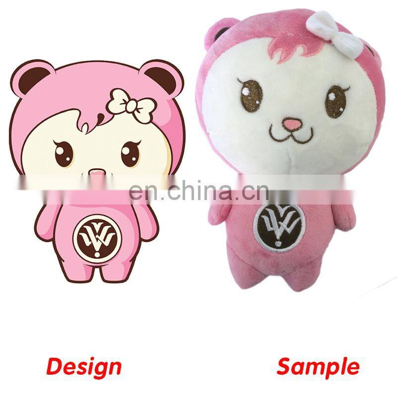 Welcomed Custom Cartoon Character Soft Toy Doll Oem Plush Toys