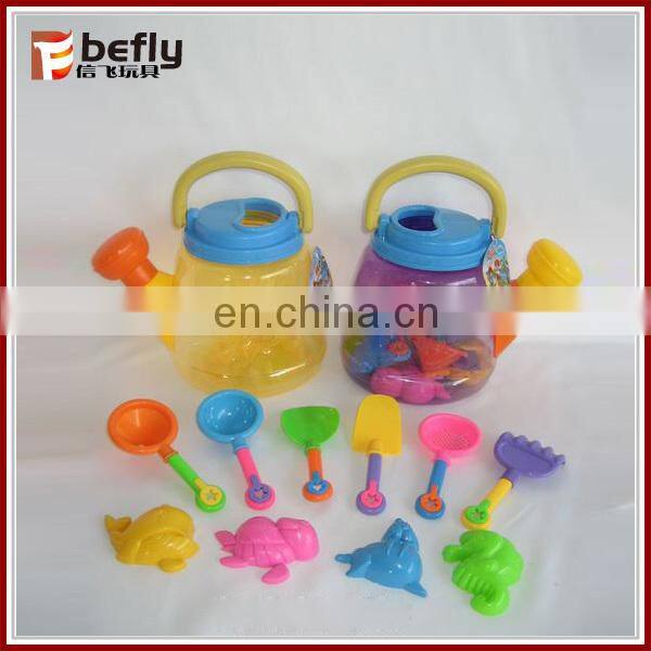 Basket package ECO plastic shantou toys sand with beach truck
