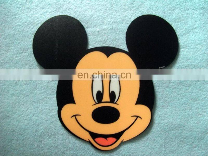 CMYK offset printed computer rubber custom mouse pad