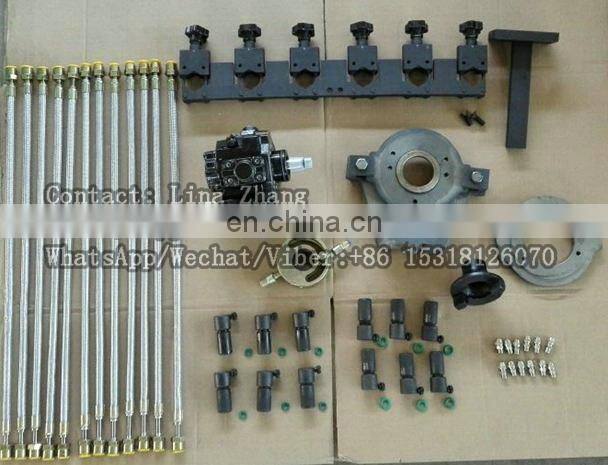 CRS708 common rail injector test bench with calibration data