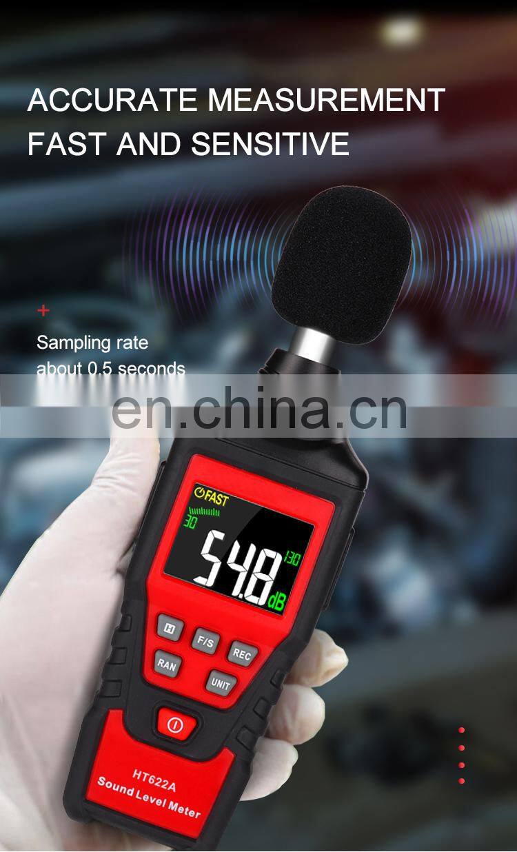 Test Noise Decibel Capacitive Microphone Digital Sound Level Meter