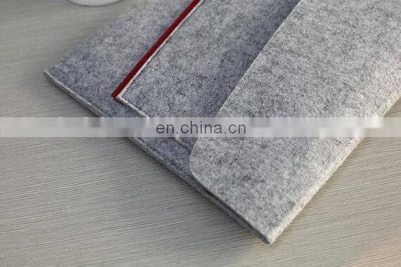 Chinese high quality polyester felt computer laptop sleeve case bag