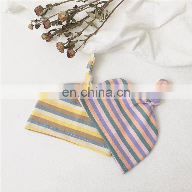 Wholesale Newborn Baby Clothes Baby Girls Boys Rainbow Strip Romper Clothes