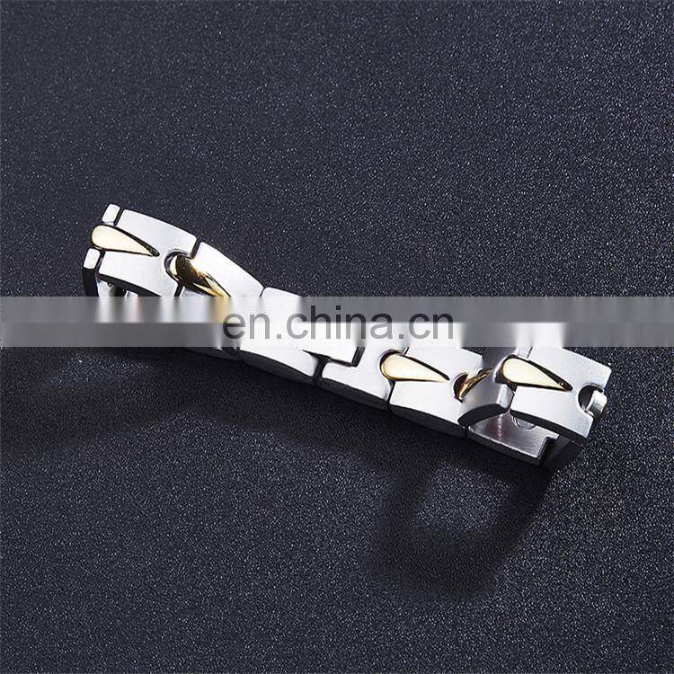 Wholesale pain relief magnetic bracelet stainless steel