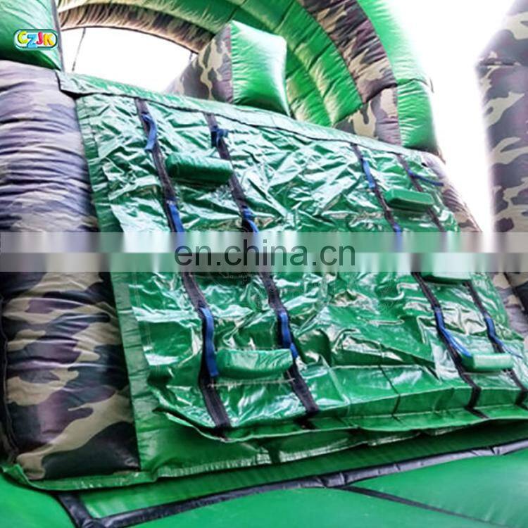 military inflatable bouncer bouncing jumping bouncy castle bounce house