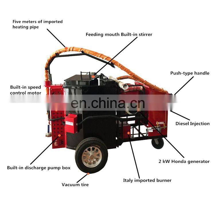 asphalt caulking machine hydraulic asphalt road crack sealing machine for sale