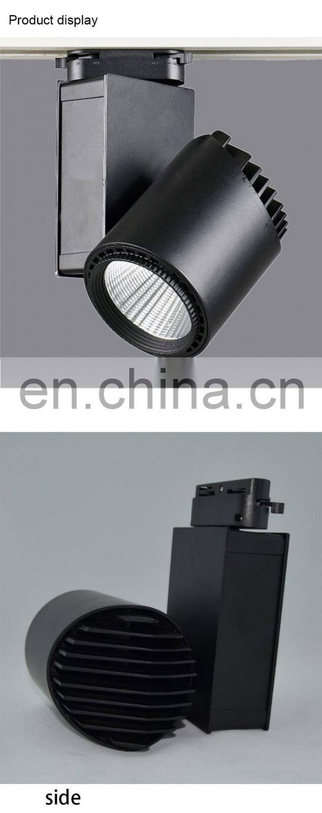 high quality 30w 3 phase led track light adapter clothing shop track light