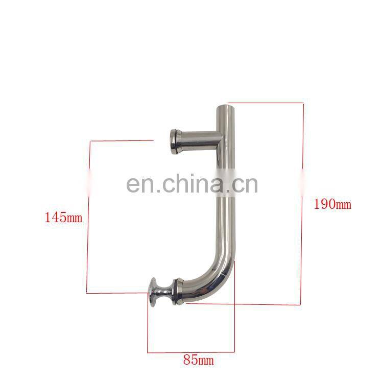 Handle with Knobs for Sliding door Shower rooms Bathtub Chrome