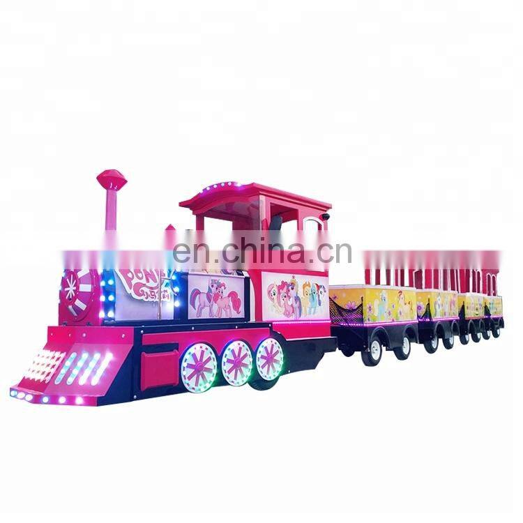 children playground equipment indoor shopping mall trackless train