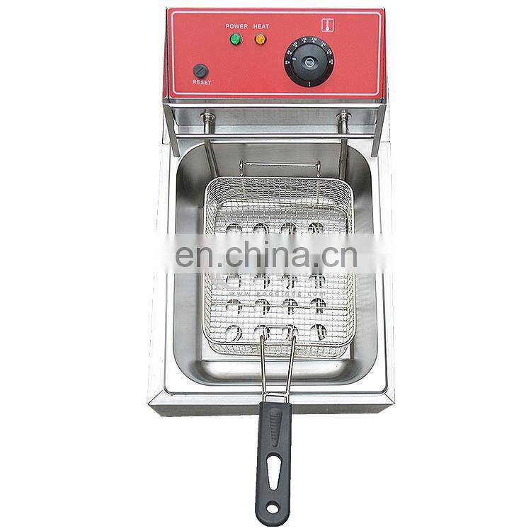 Energy Saving CE Certificate OEM Design Electric Double Fryer Machine with temperature limiter