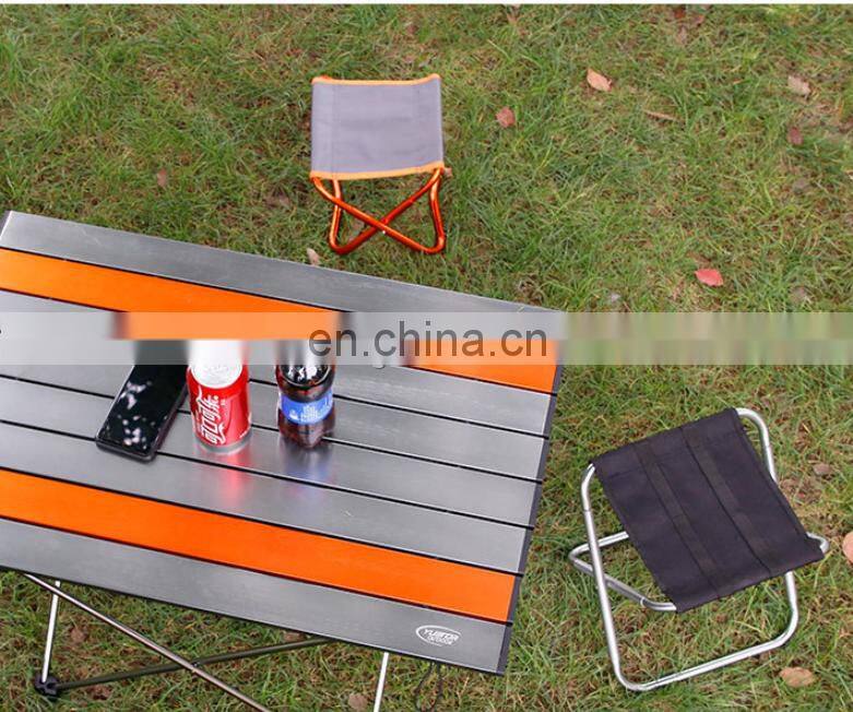 Aluminum alloy lightweight Outdoor foldable mini  portable camping chair