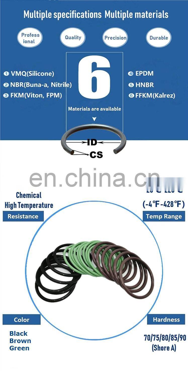 Chemical Resistance Green FKM O Ring