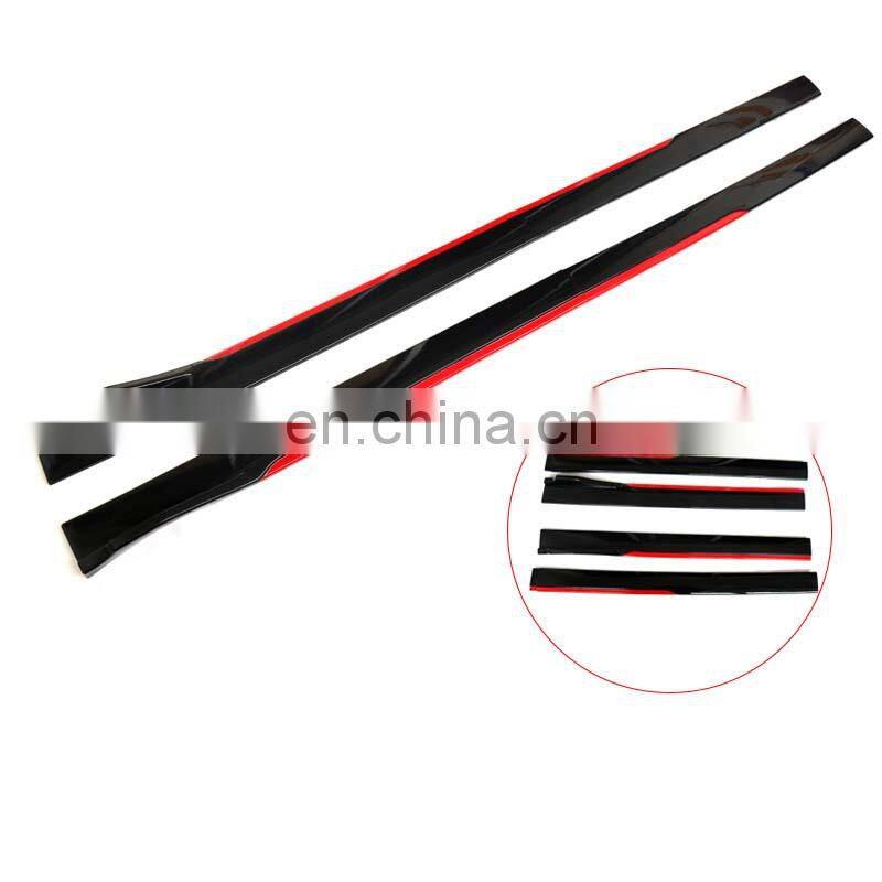 240CM car accessories ABS universal side skirts & 240cm general body accessories