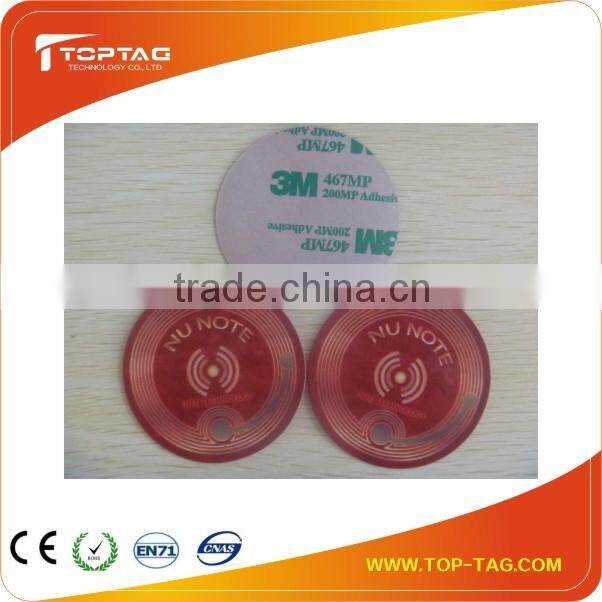 2014 new ISO18000 13.56MHz rfid nfc sticker for access control