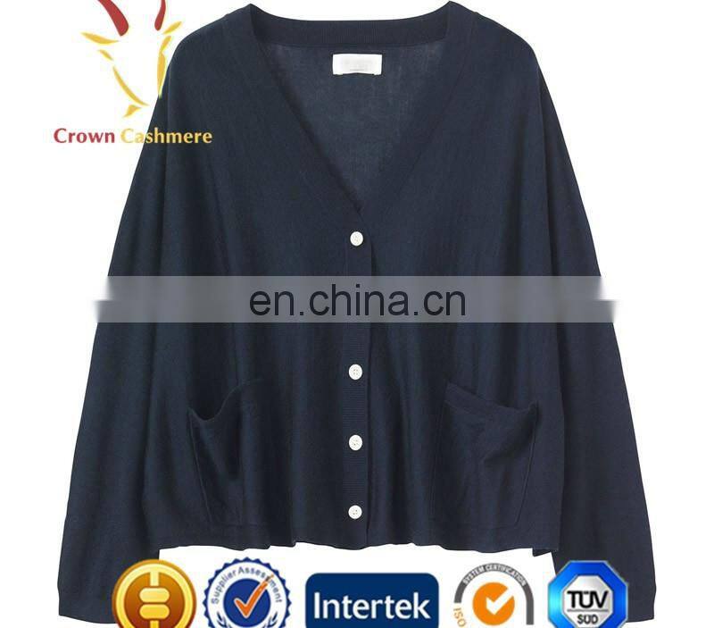 Fat Woman Sweater Jumper Tops Batwing Cardigan