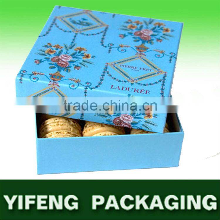 customized paper fashion macaron boxes packaging gift box for macaron