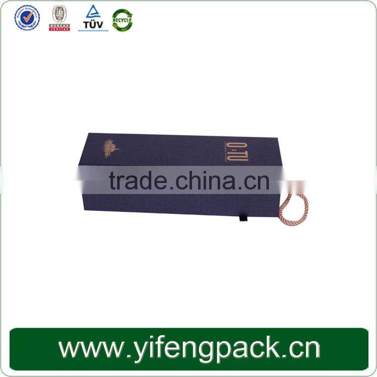 Customized Printed Wine Bottle Paper Bag