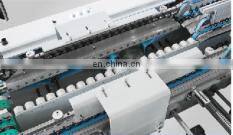 Automatic folder gluer machine for different paper boxes making folding