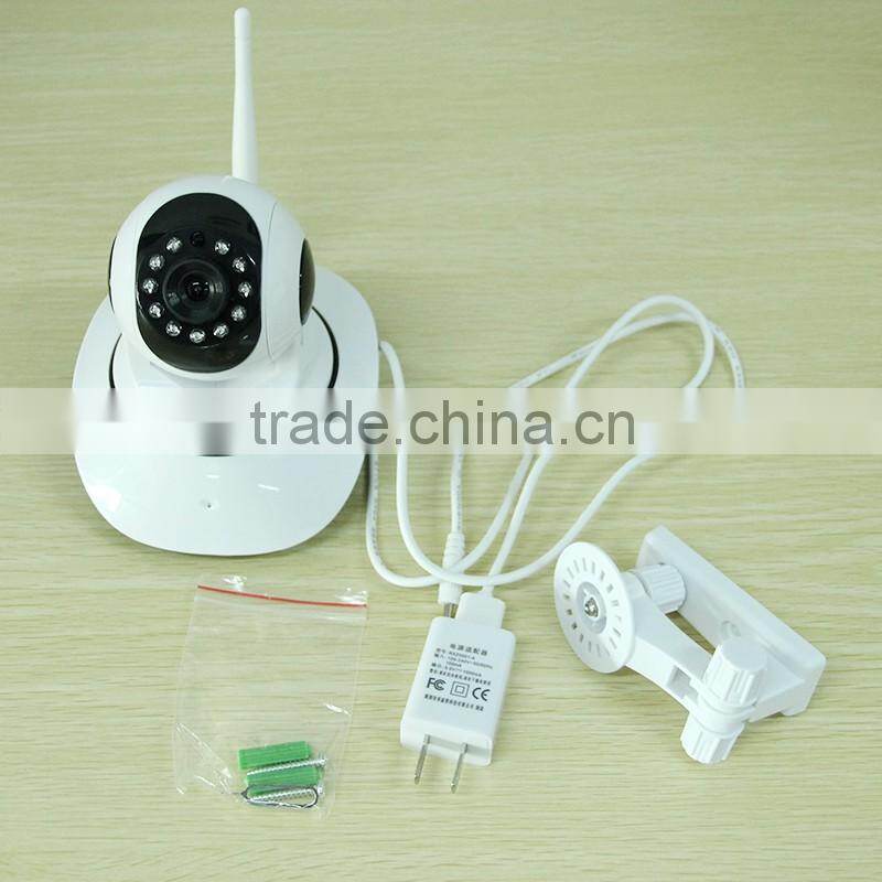 Low Cost Two Way Intercom P2P IR-cut Home IP Wireless Wifi CCTV Camera