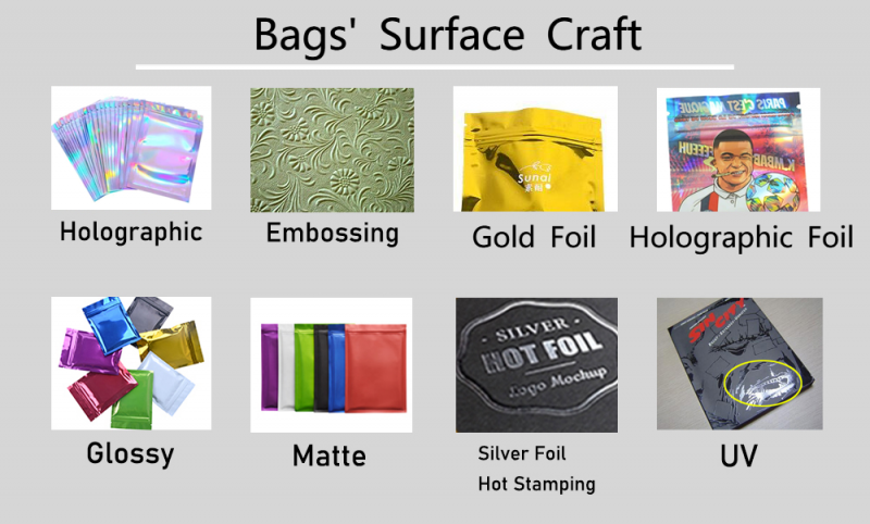 Custom Printed Edibles Gummy Gummies Candy Mylar Bag Sachet Aluminum Foil Gold Color Matte Packaging Stand Up Barrier Bag