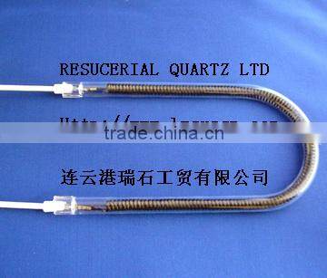 carbon fiber heating tube and quartz infrared heating element