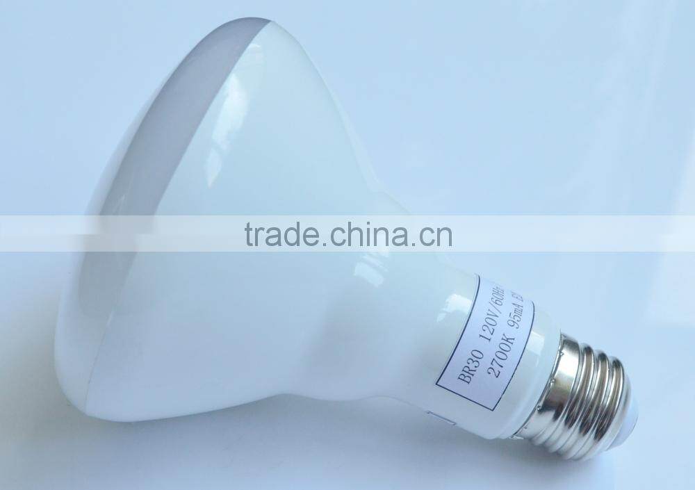60W Replacement 9W650lm ETL Dimmable BR30 LED