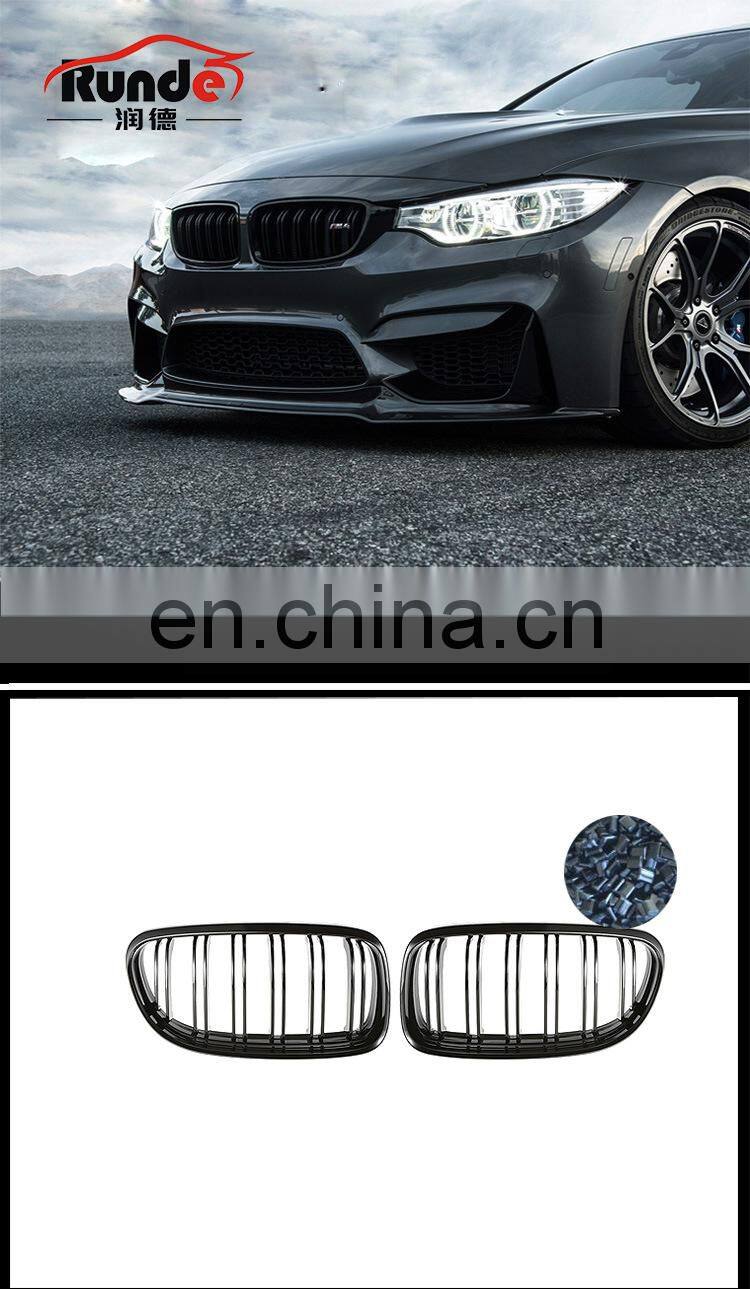 Runde Replacement Front Grill For BMW Tri-model center bumper grill 2004-2012