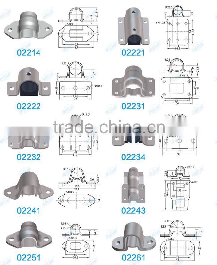 Truck body acrylic light guide plate components- short guide plate