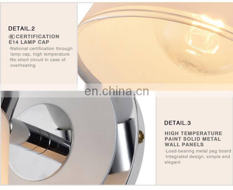 HUAYI Strongest Kitchen Hallway Extendable Dimmable Double Light Wall Sconce