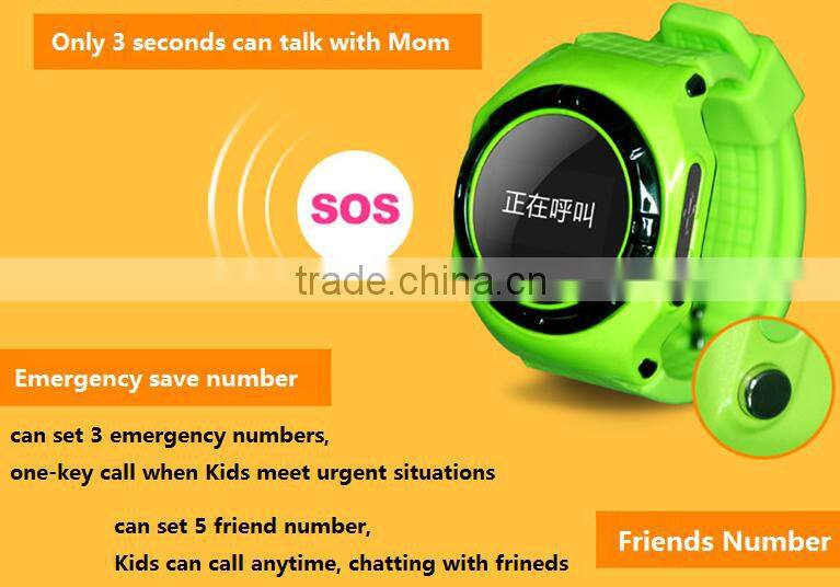 Smart Watch WristWatch Sim insert anti-lost Call reminder GPS Watch Phone for Children