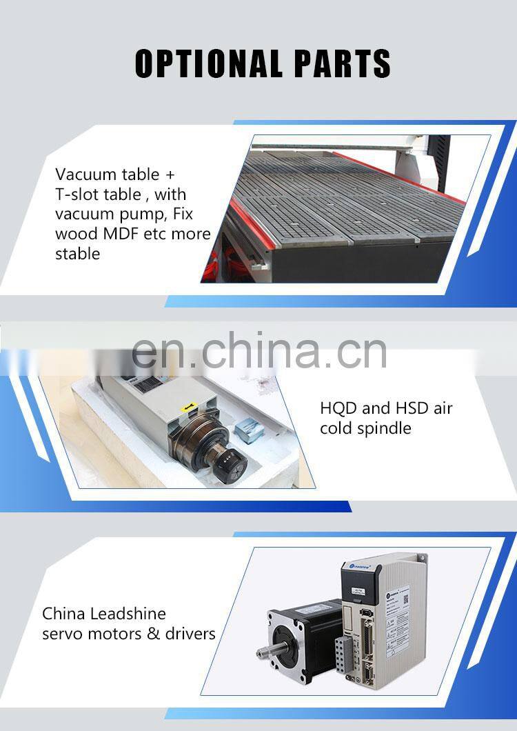 SENKE Configuration Upgrade  Wood CNC Router Engraving Machine for Door and Advertising