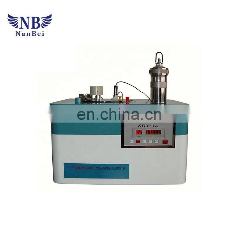 Lab heat capacity bomb calorimeter China supplier